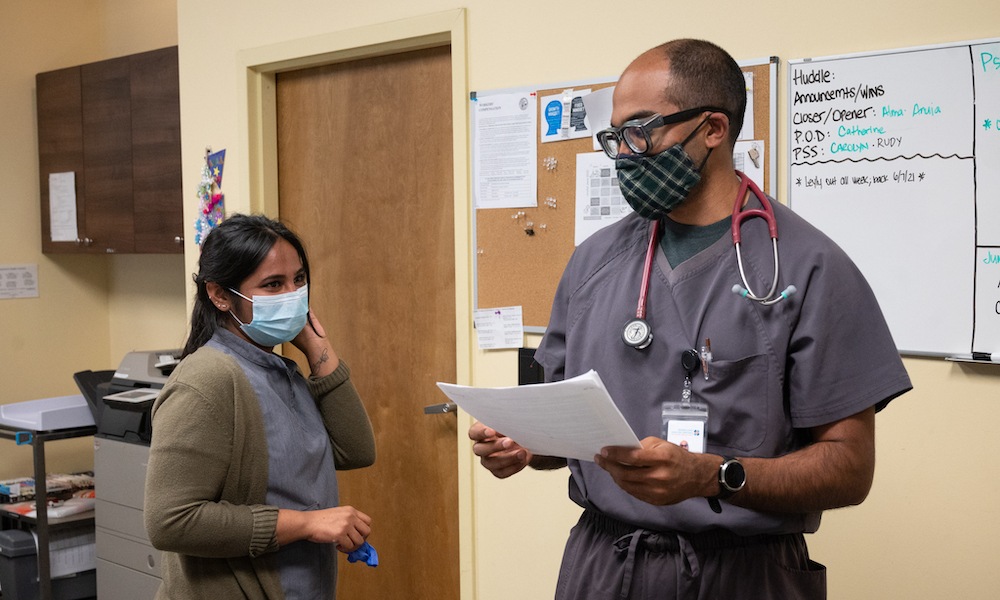 medical providers conduct team based care at Tapestry Albany Park