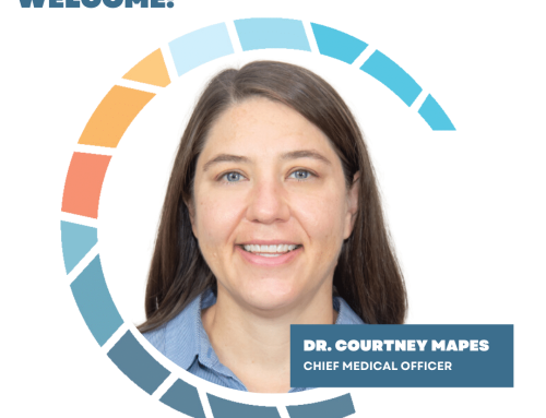 Welcome Dr. Courtney Mapes, Our New CMO!